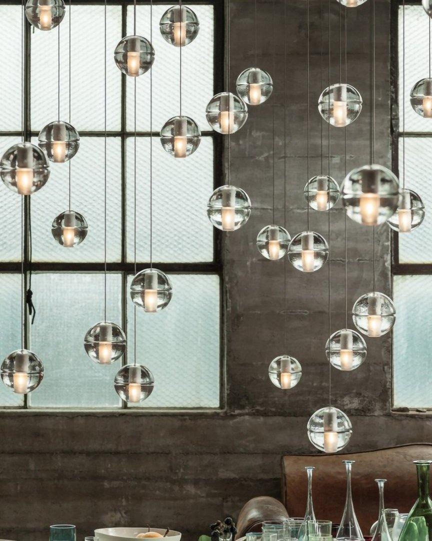 Ball Crystal Pendant Light