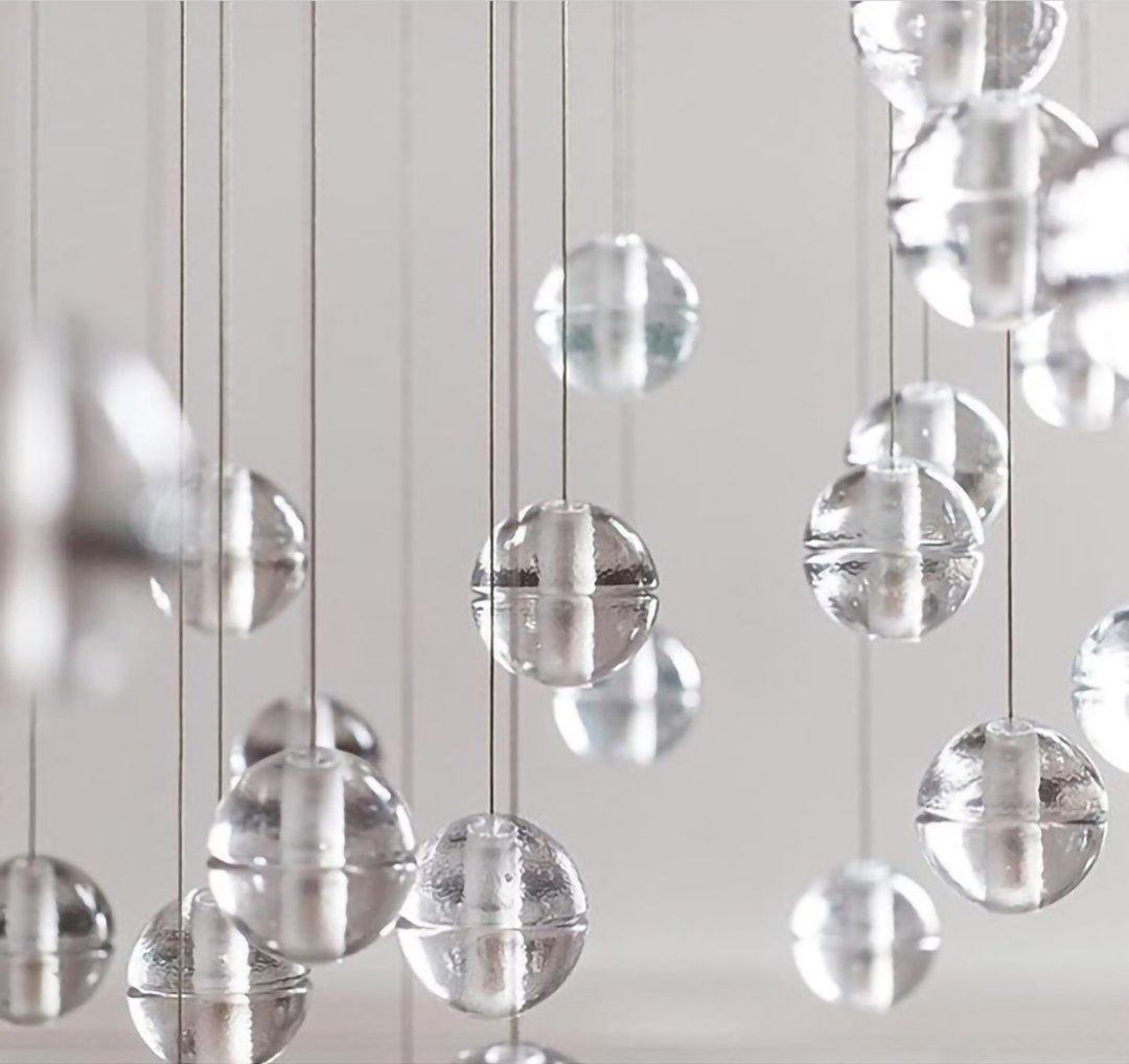 Ball Crystal Pendant Light