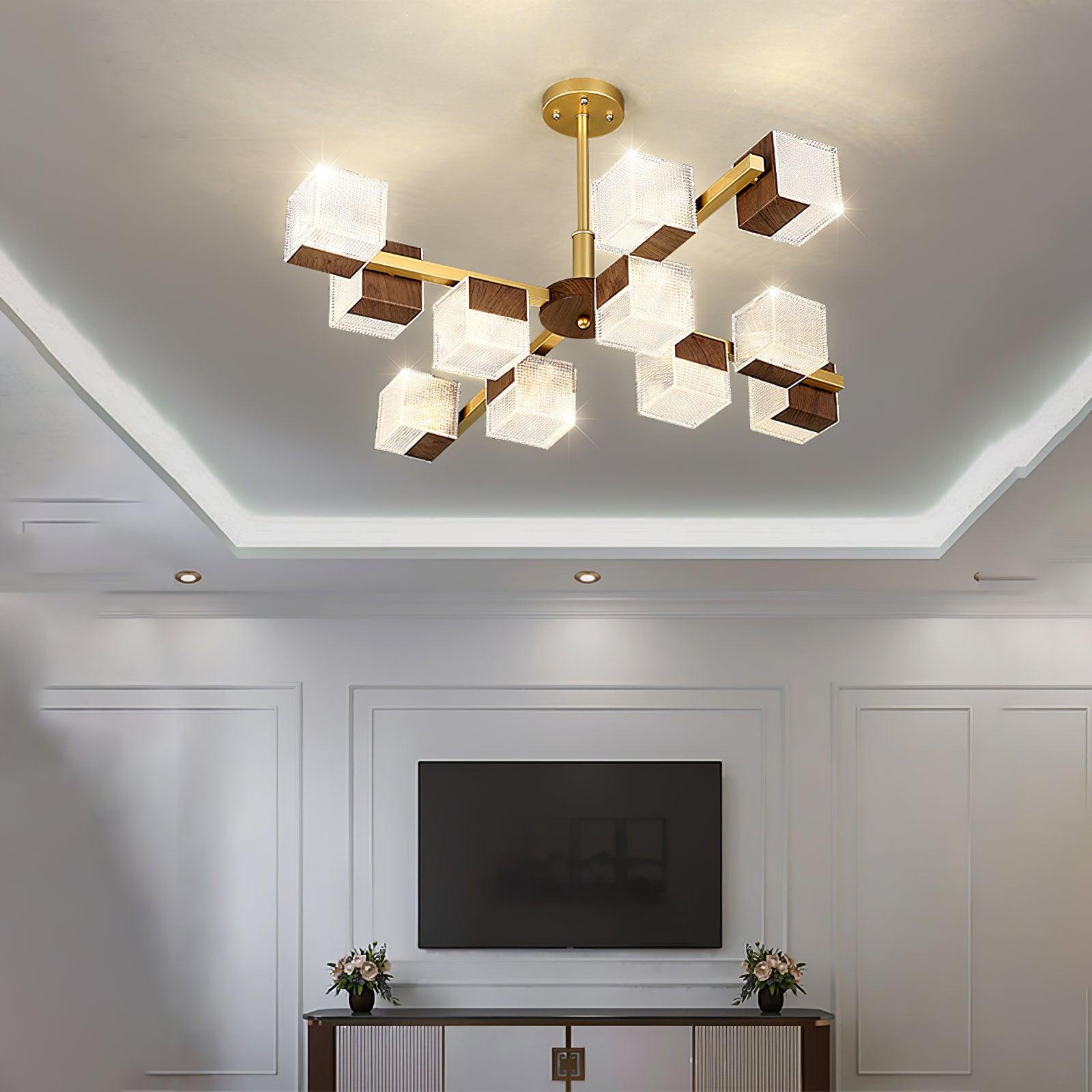 Box Chandelier - Decormote