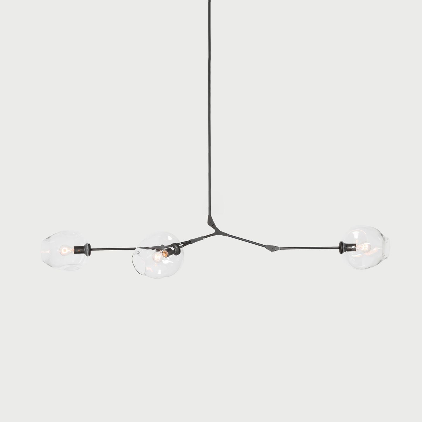Branch Glass Bubble Chandeliers.