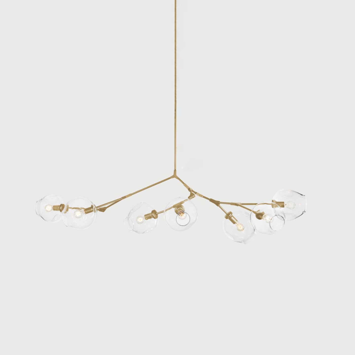 Branch Glass Bubble Chandeliers.