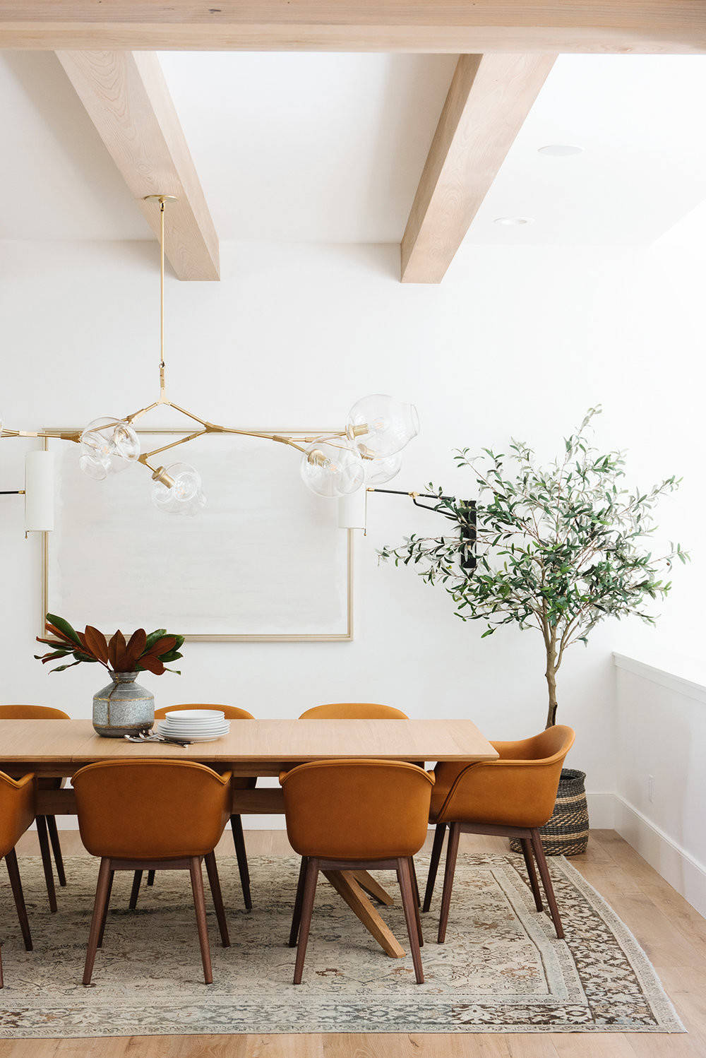 Branch Glass Bubble Chandeliers.