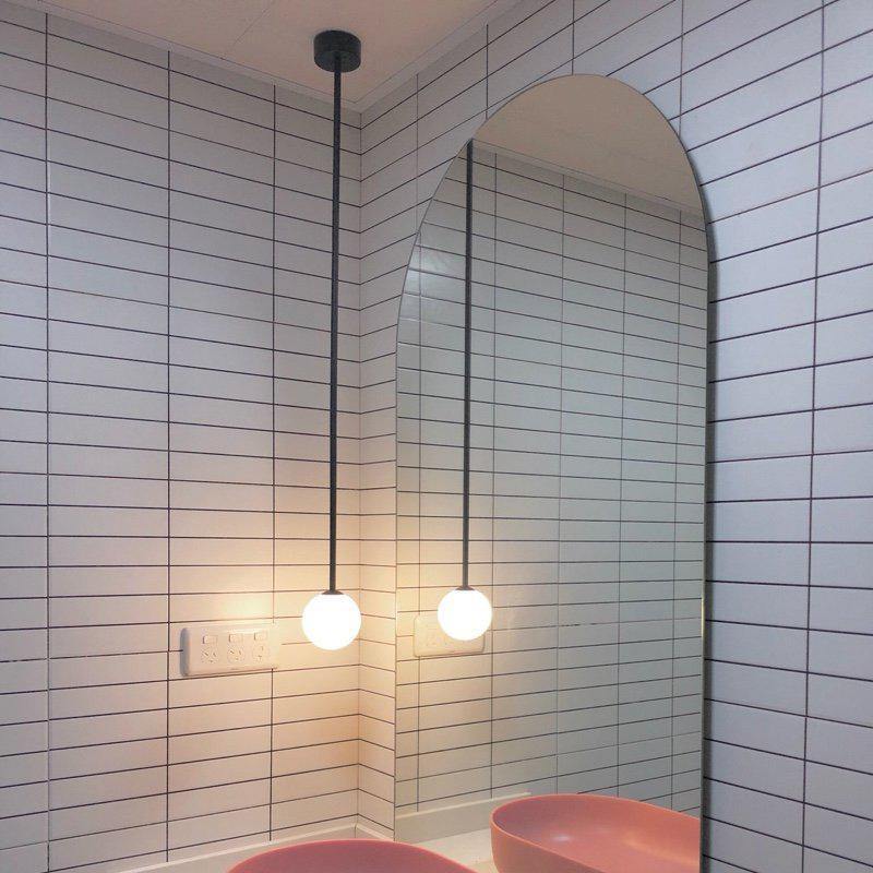 Brass architectural collection pendants