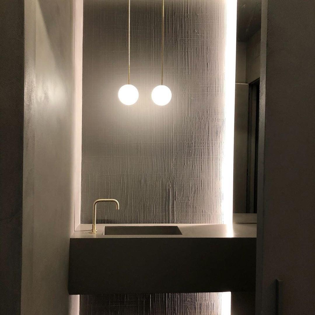 Brass architectural collection pendants
