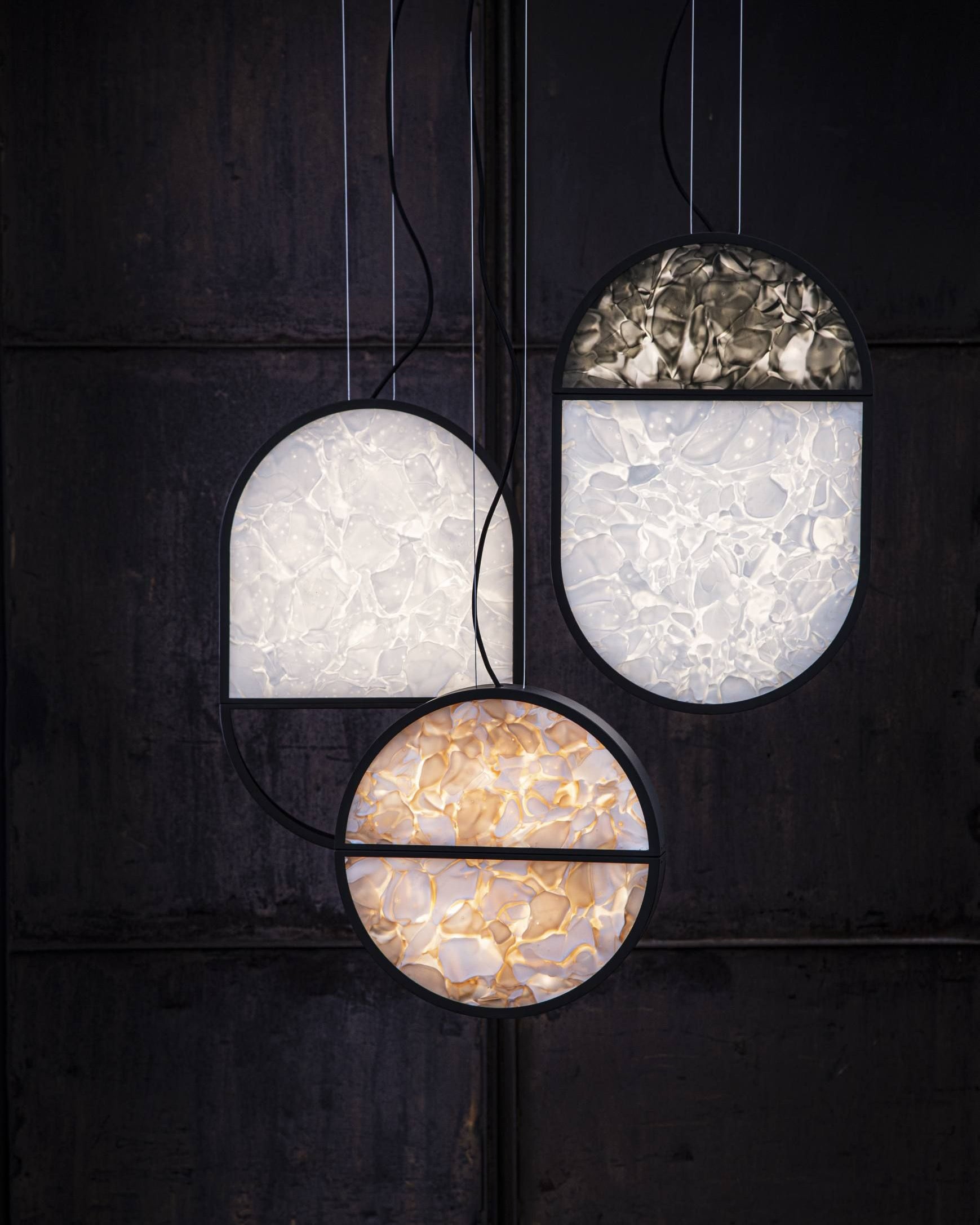 Geometrische Pendelleuchte