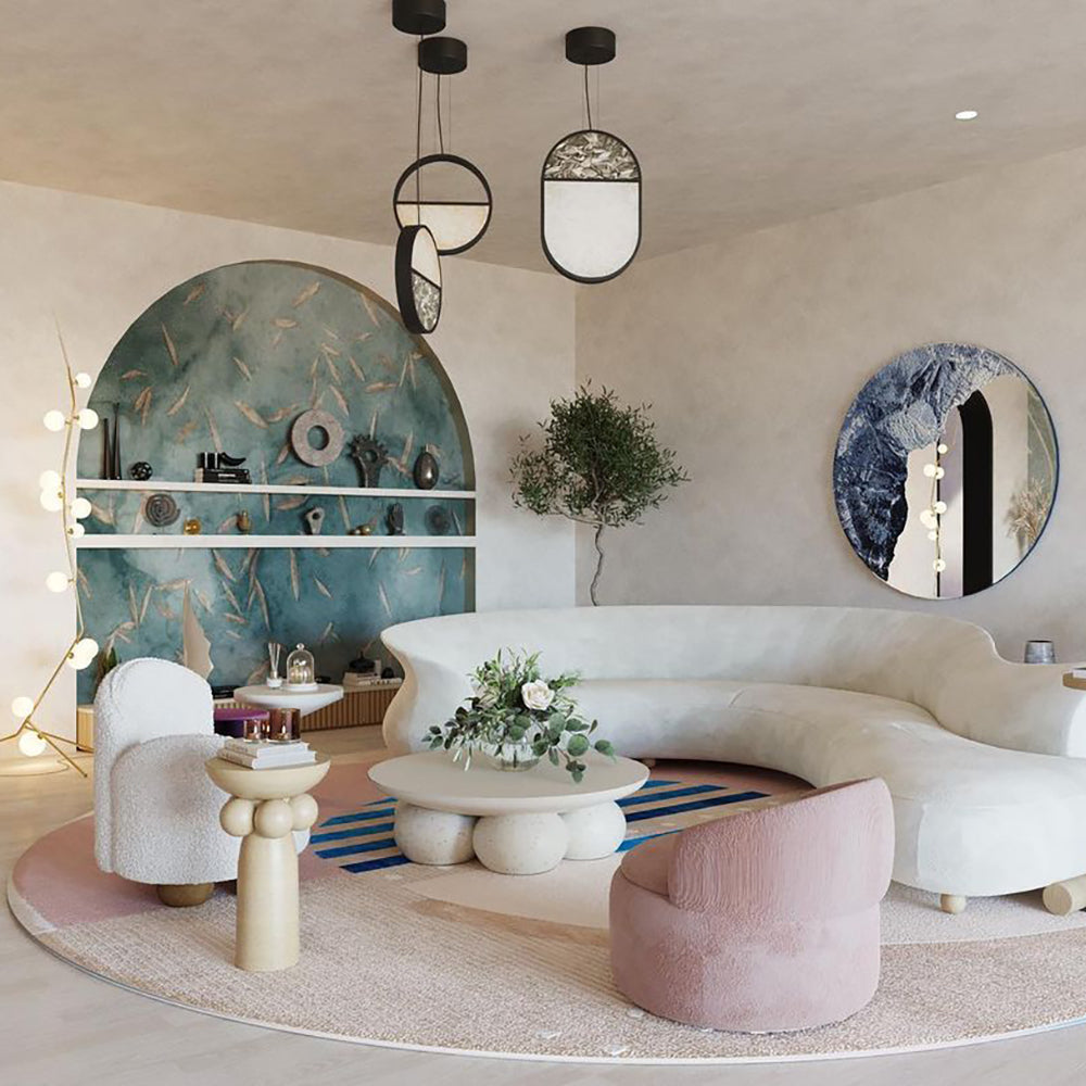 Geometrische Pendelleuchte