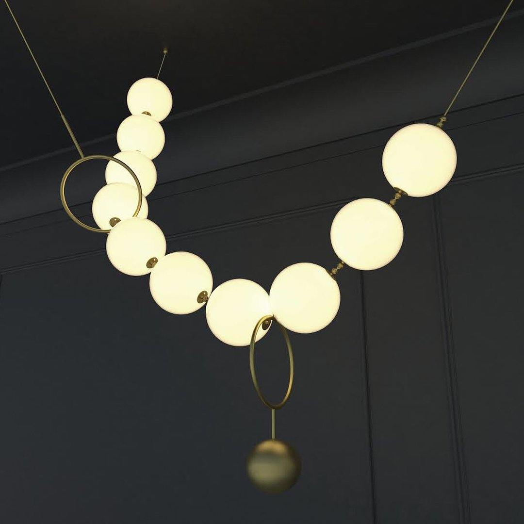 Necklace LED Pendant