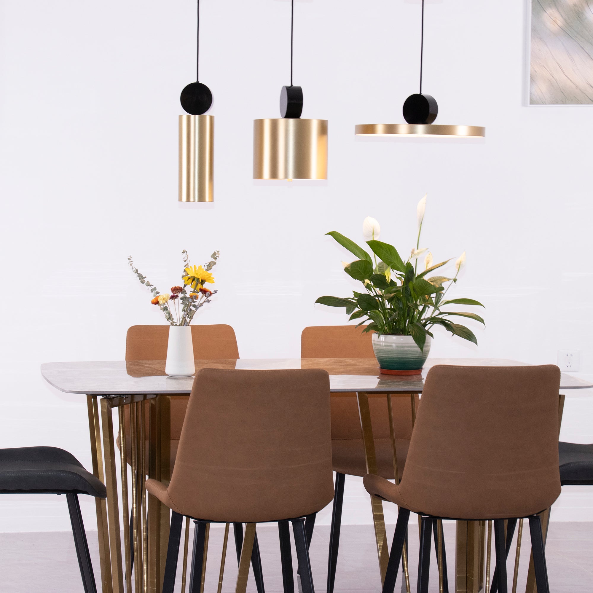 Copper Restaurant Pendant Lamp