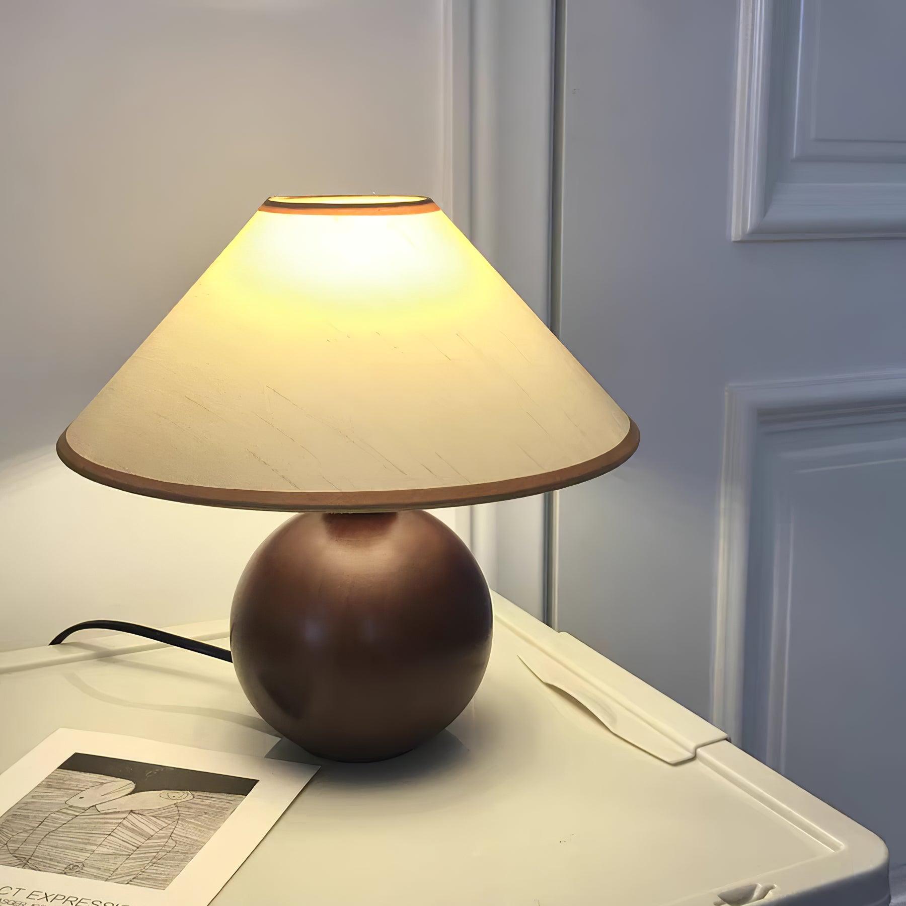 Cankut Wood Table Lamp - Decormote