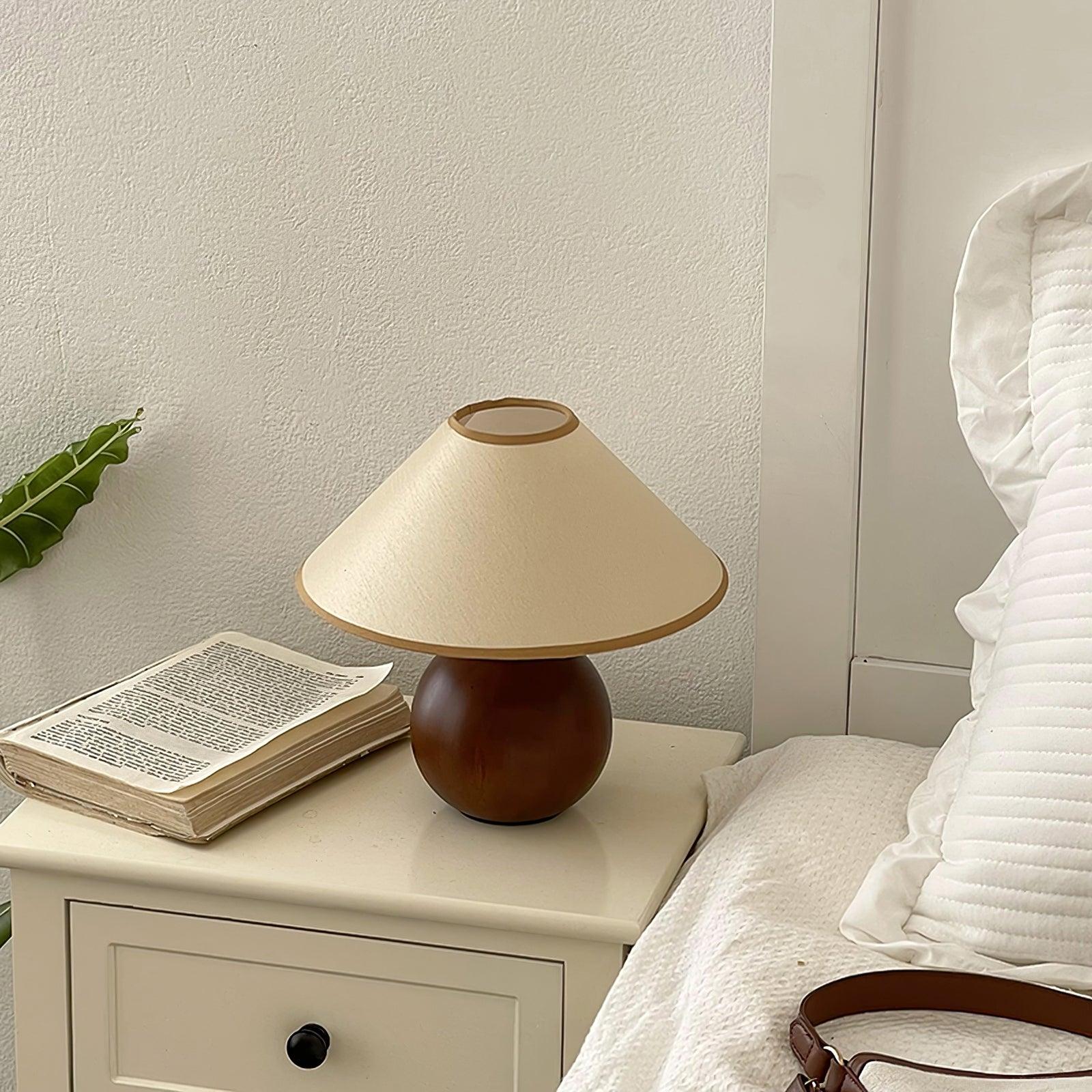 Cankut Wood Table Lamp - Decormote