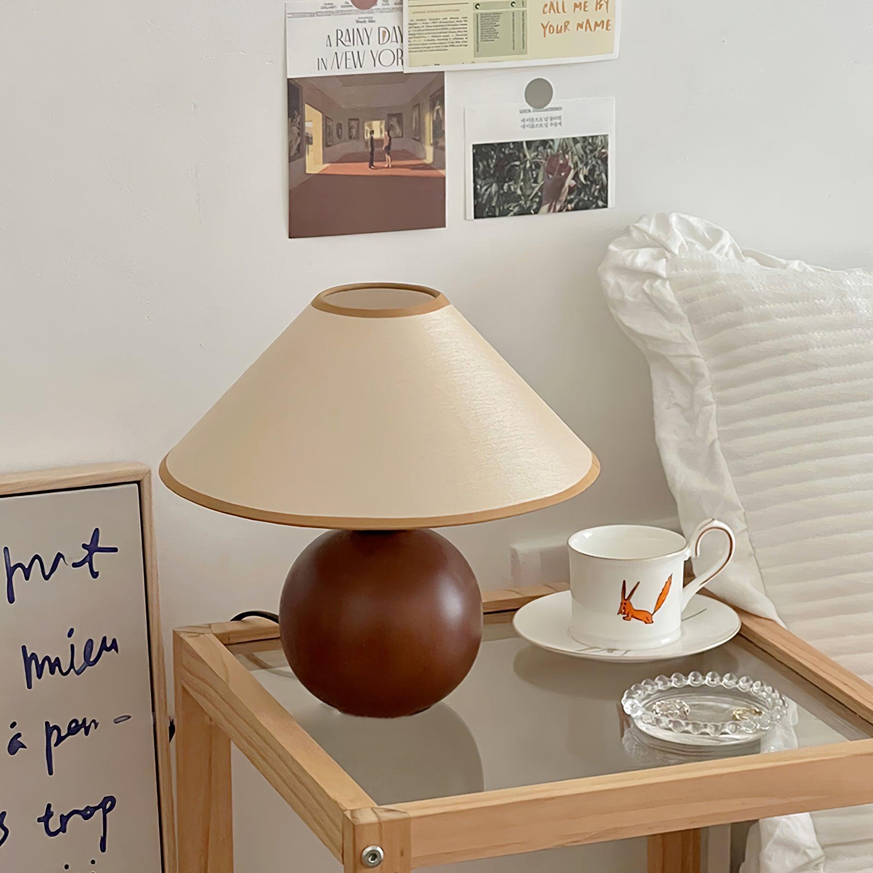 Cankut Wood Table Lamp - Decormote