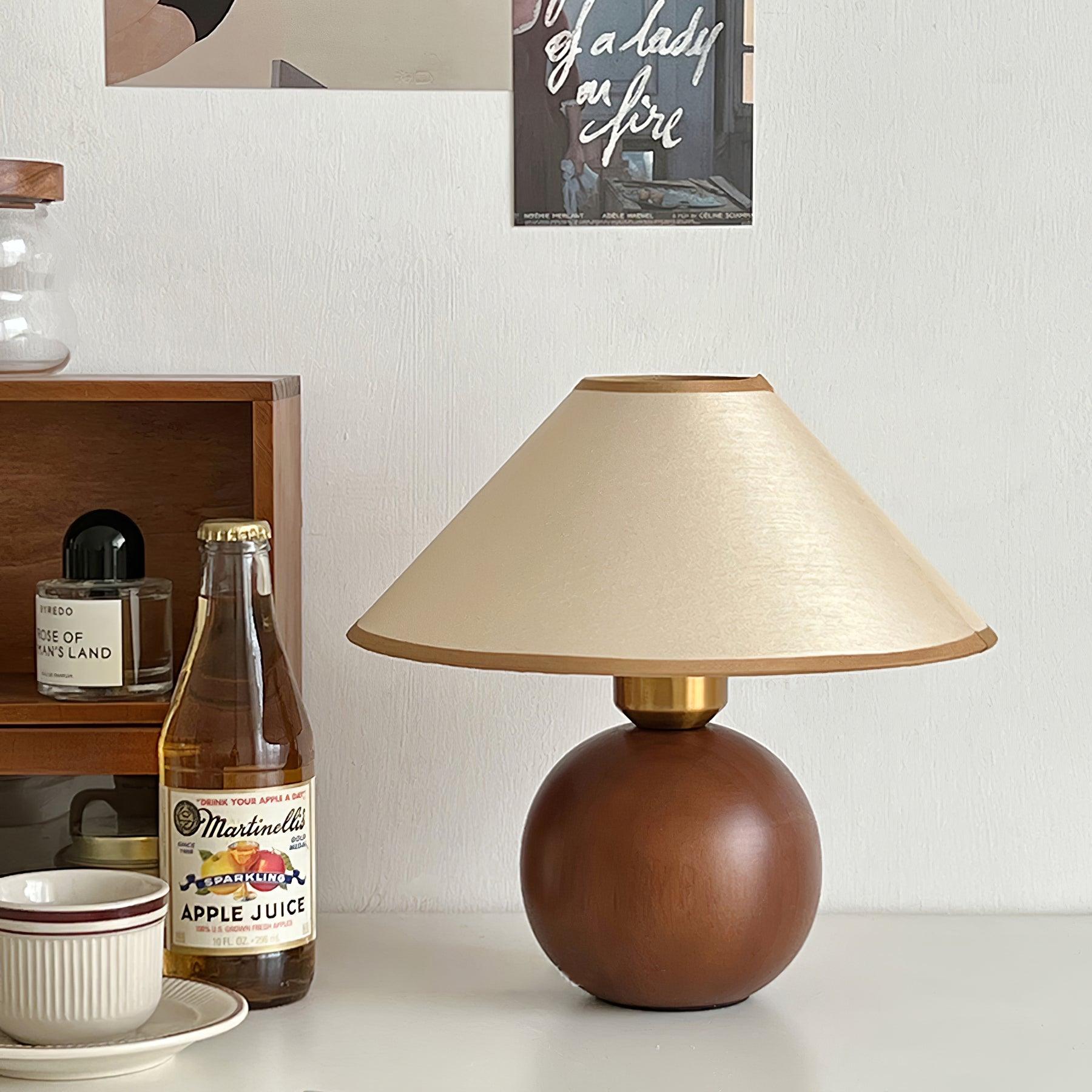 Cankut Wood Table Lamp - Decormote
