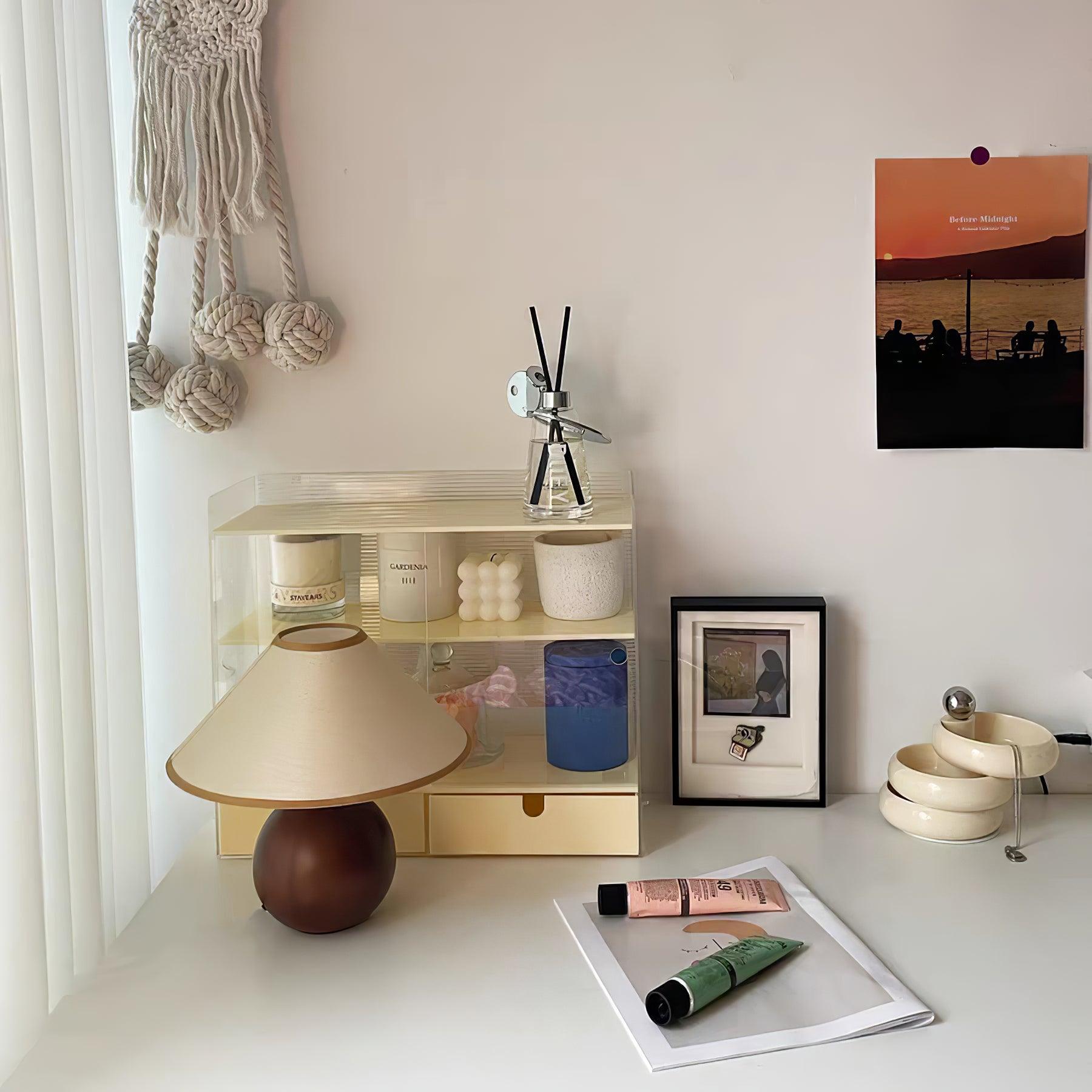 Cankut Wood Table Lamp - Decormote