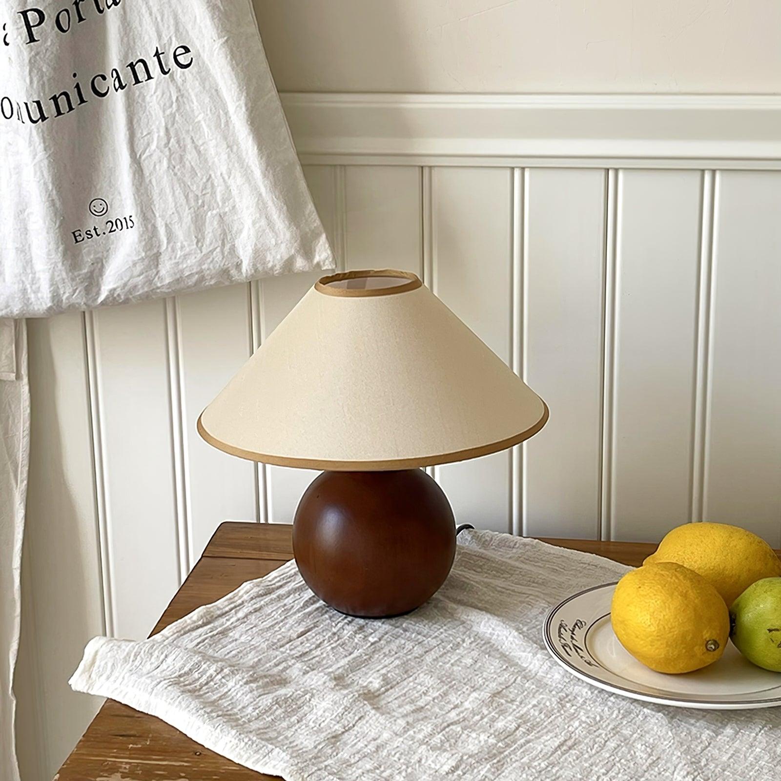Cankut Wood Table Lamp - Decormote