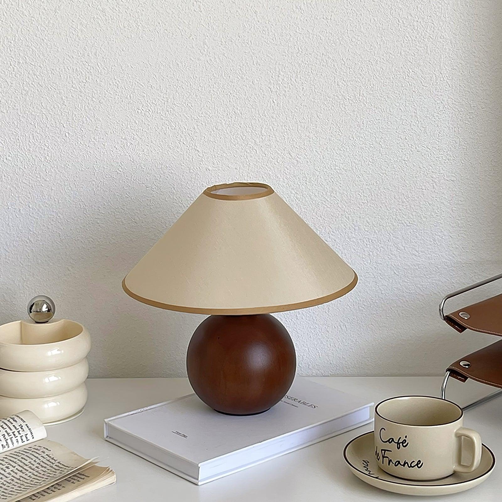 Cankut Wood Table Lamp - Decormote