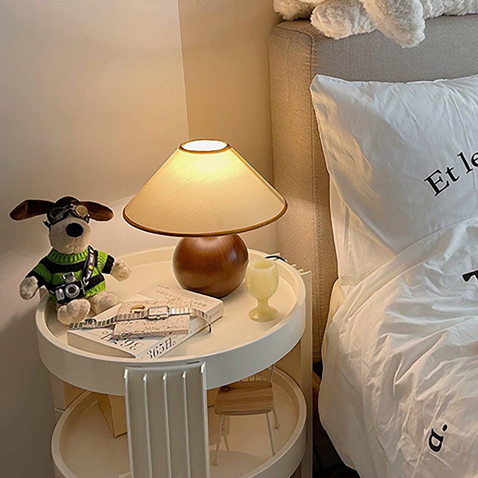 Cankut Wood Table Lamp - Decormote