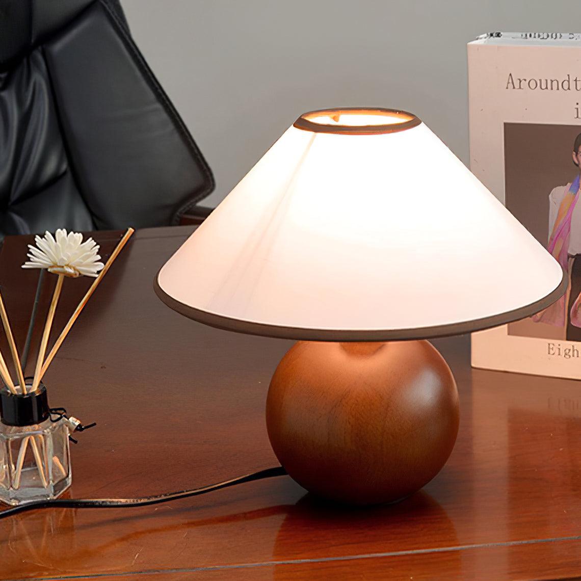Cankut Wood Table Lamp - Decormote