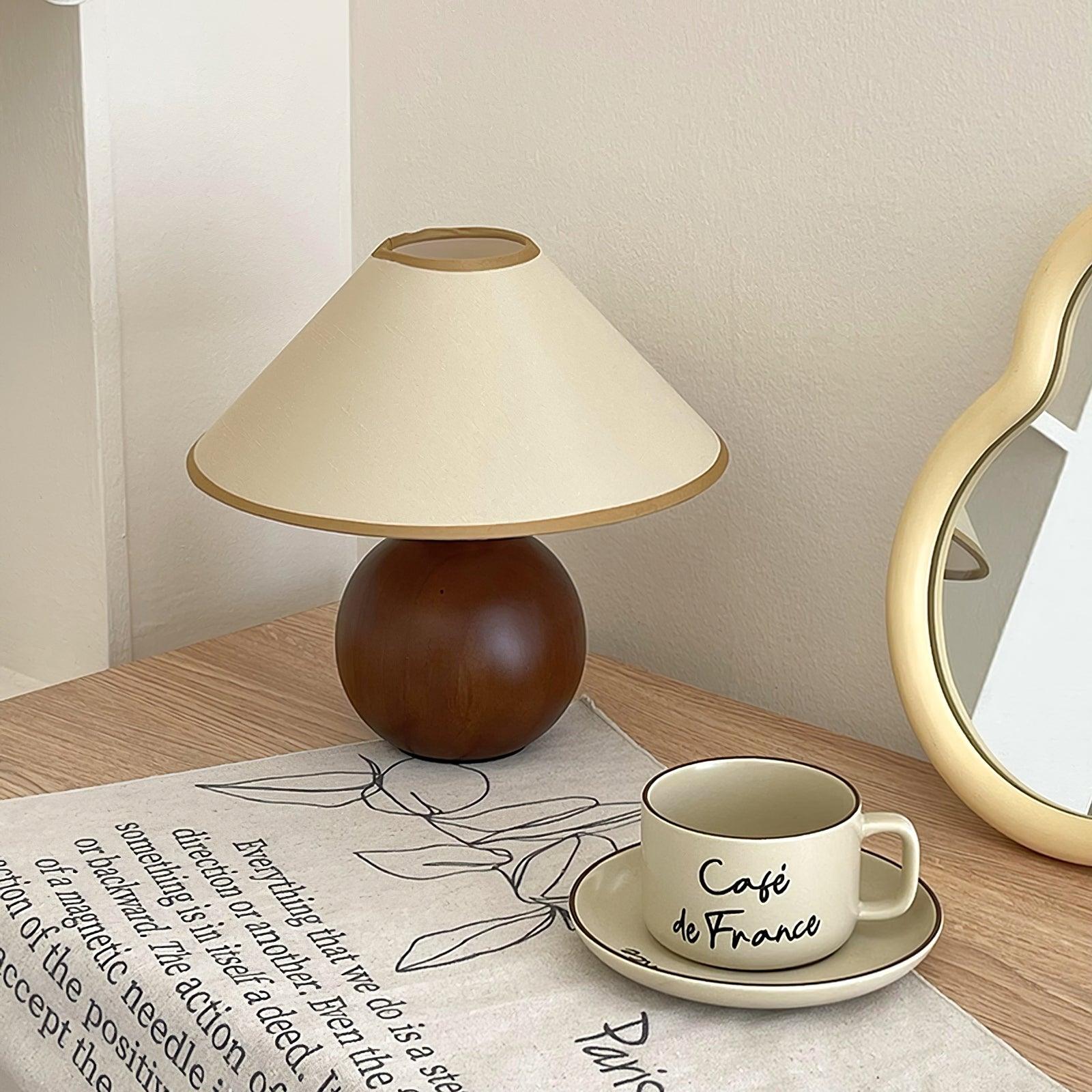 Cankut Wood Table Lamp - Decormote