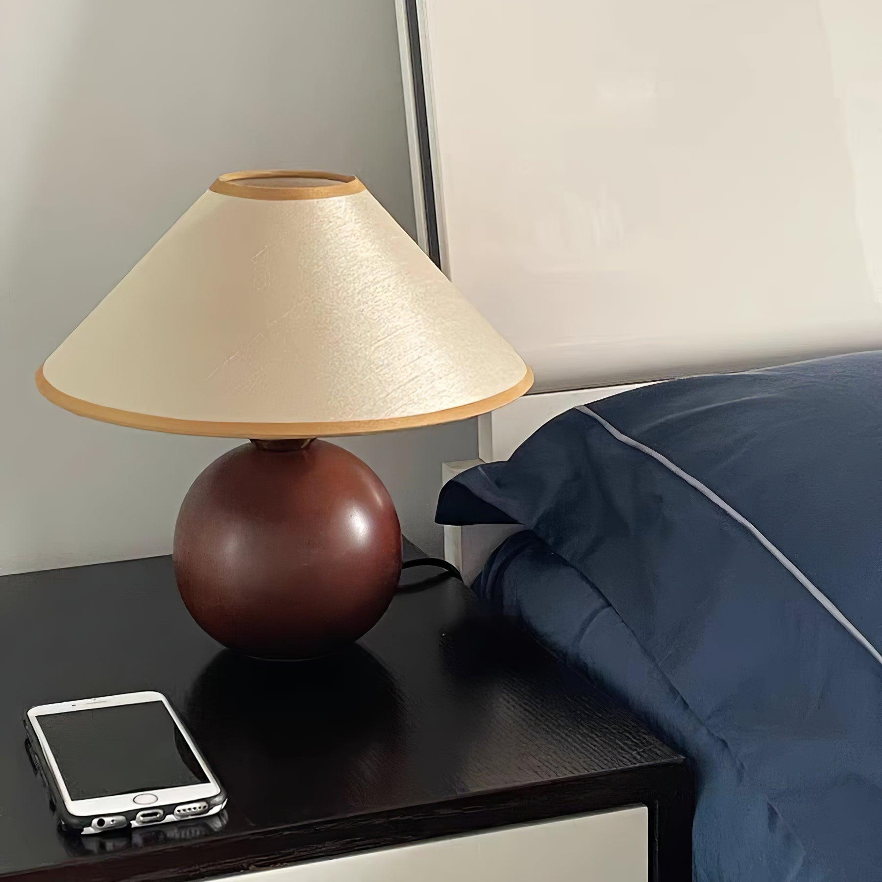 Cankut Wood Table Lamp - Decormote