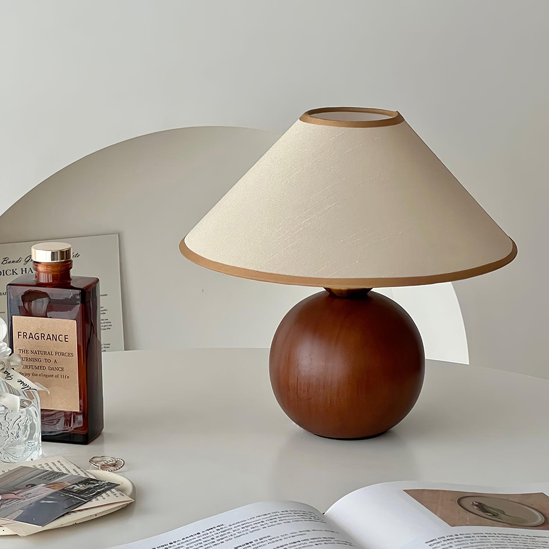 Cankut Wood Table Lamp - Decormote