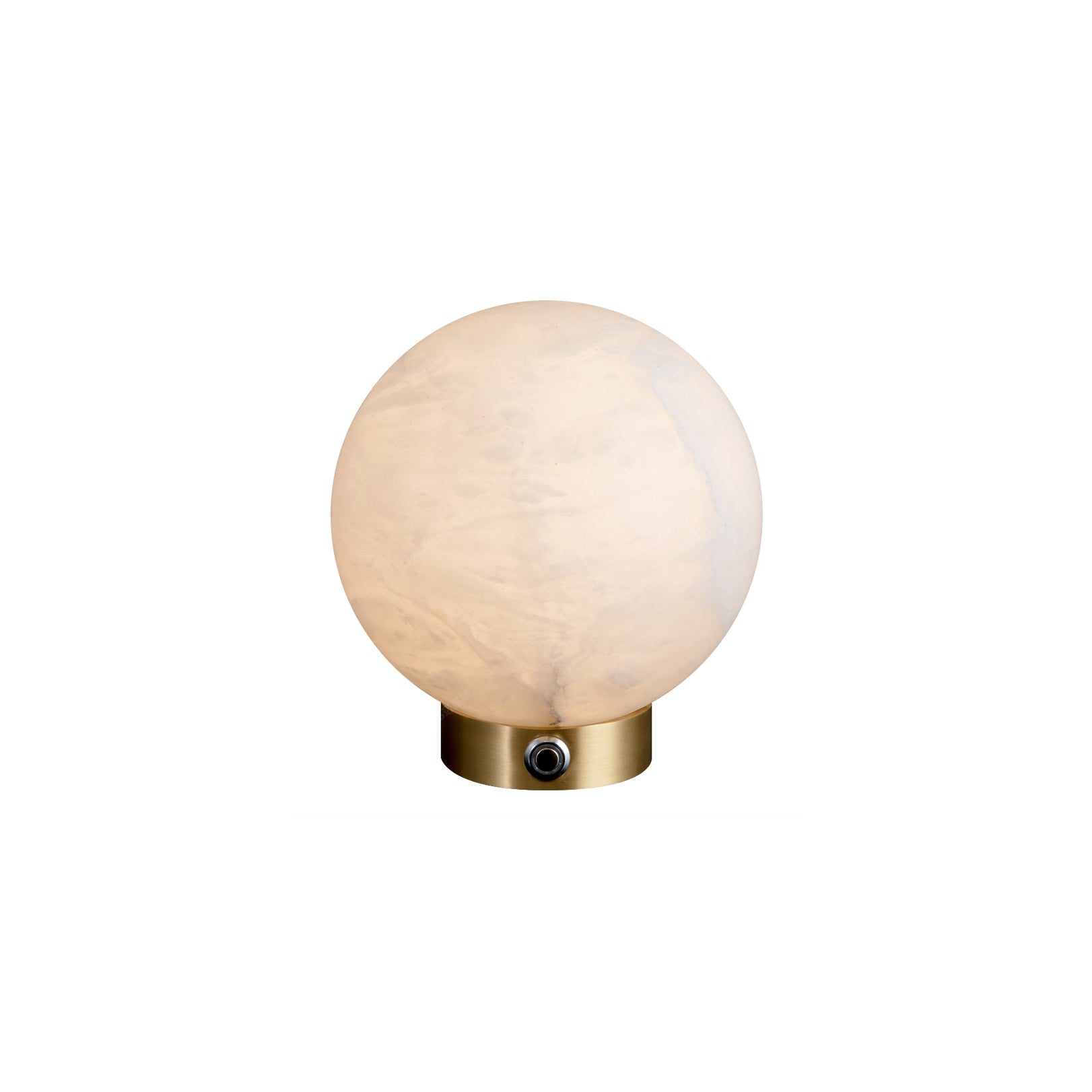 Carrara-Tischlampe
