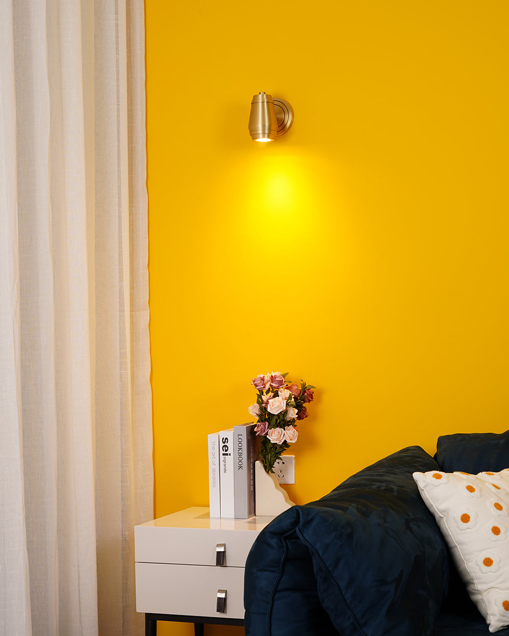 Lámpara de pared de barril