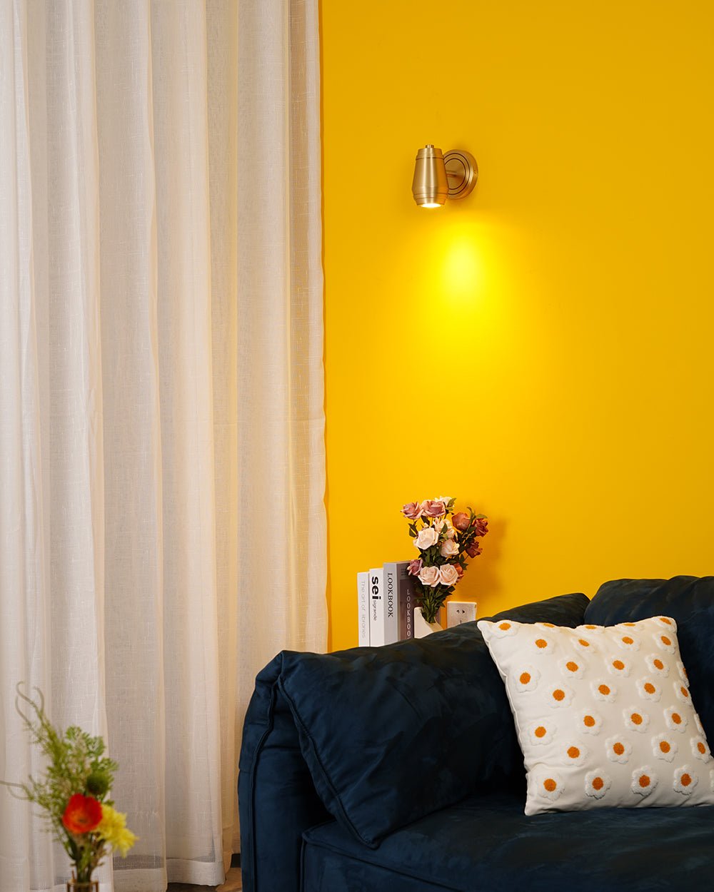 Lámpara de pared de barril