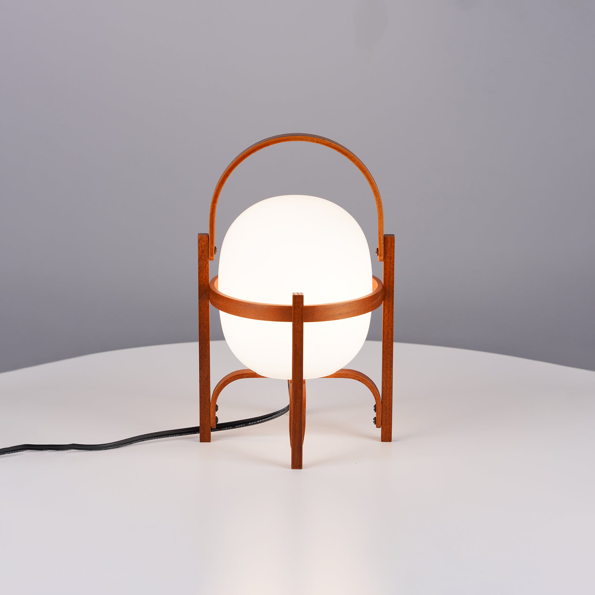 Lantern Glass Table Lamp