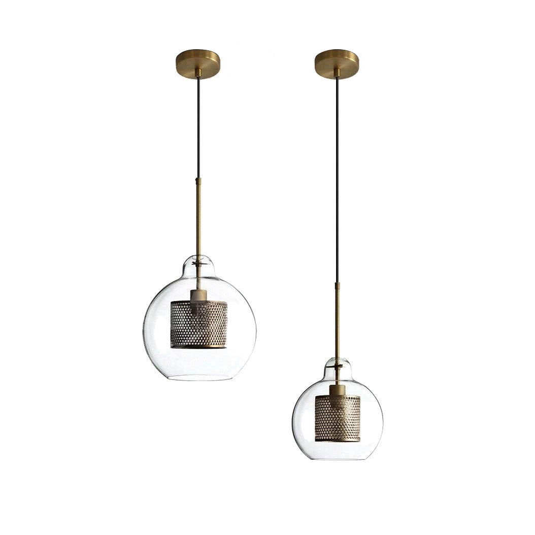 Lampe à suspension en verre Chiswick