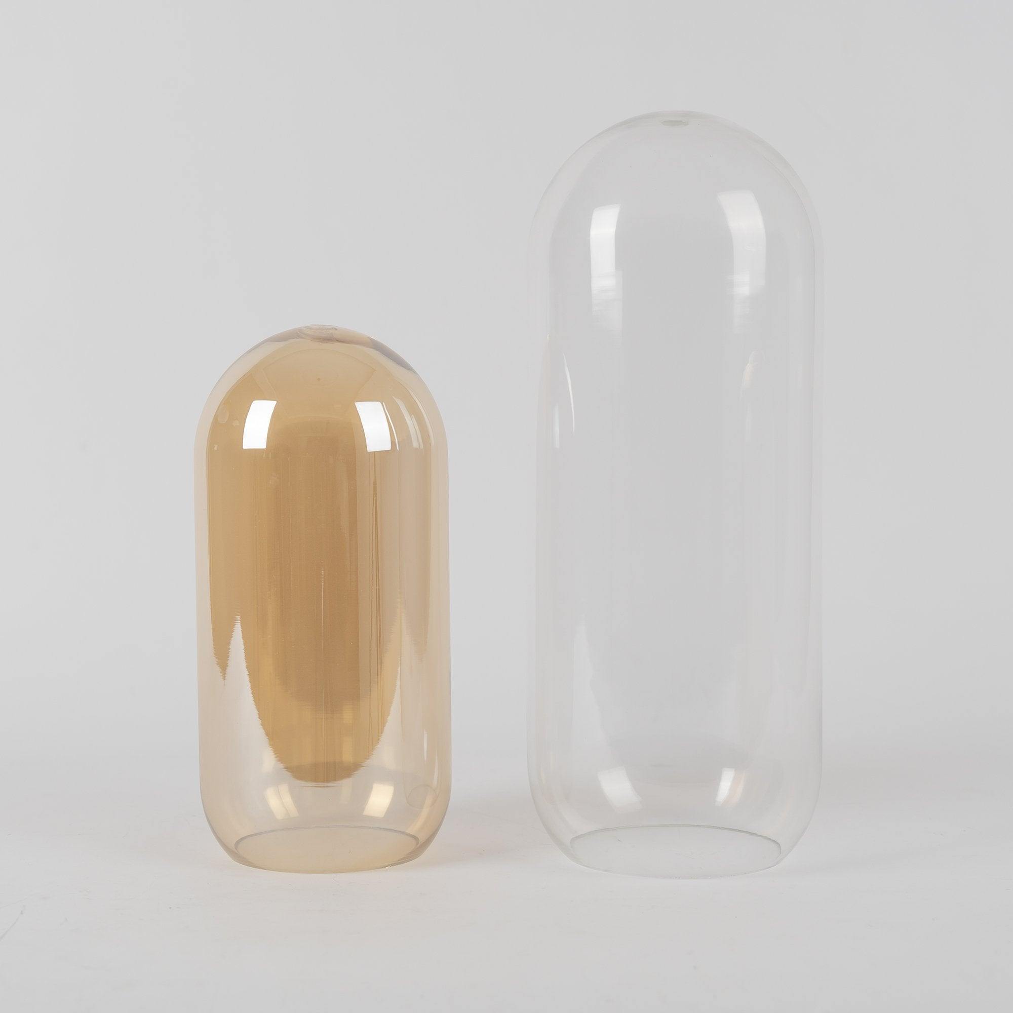 Lampe à suspension en verre Chiswick