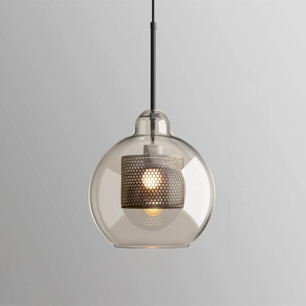 Lampe à suspension en verre Chiswick