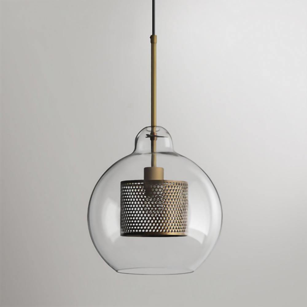 Lampe à suspension en verre Chiswick