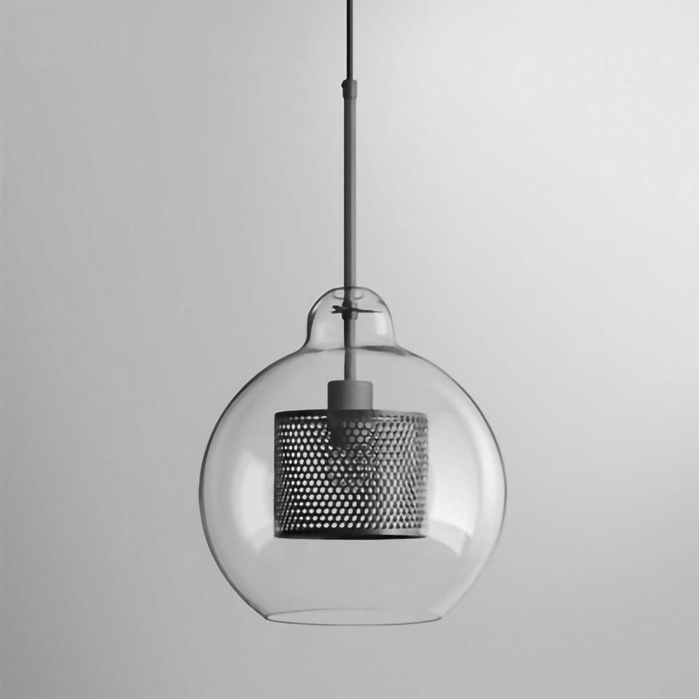 Lampe à suspension en verre Chiswick