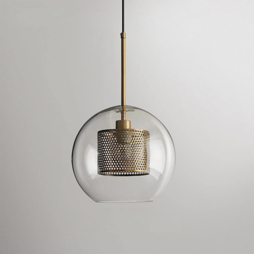 Lampe à suspension en verre Chiswick