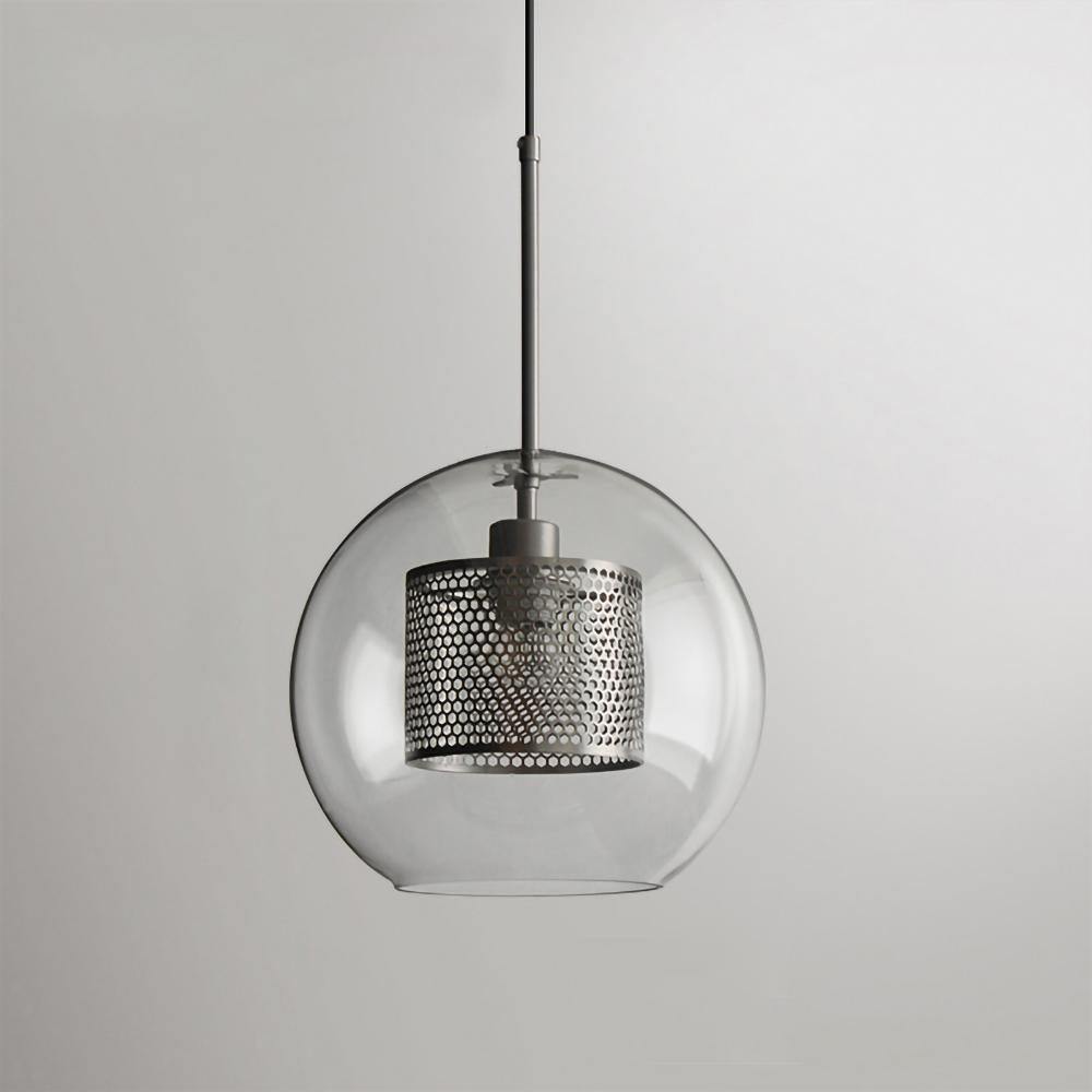 Lampe à suspension en verre Chiswick