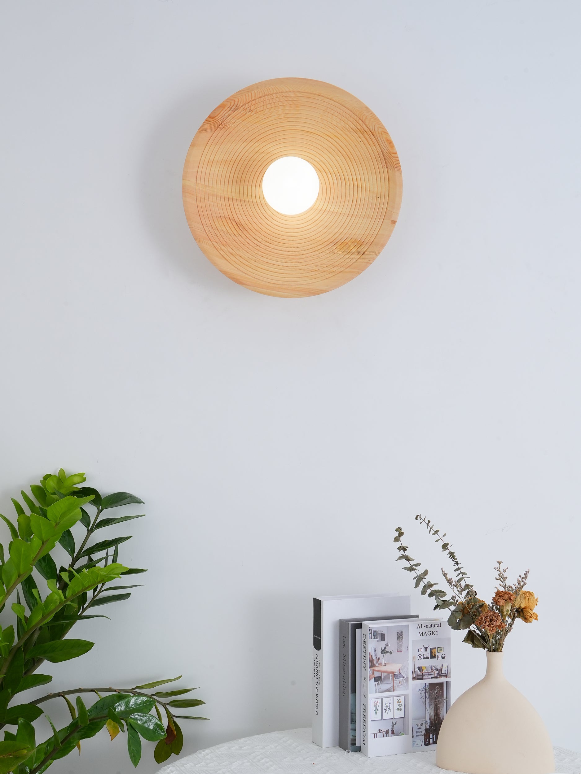 Annual Ring Wall Lamp