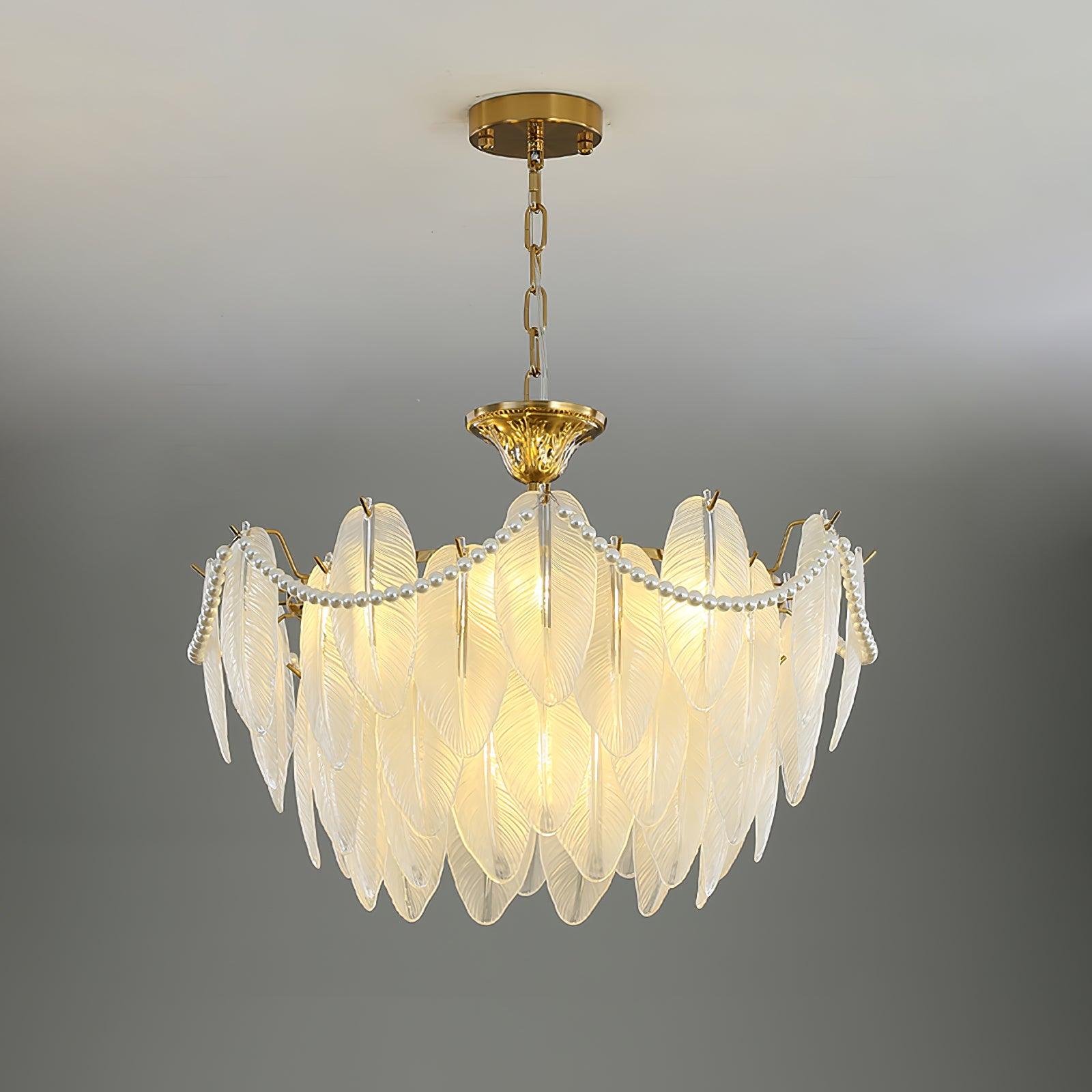 Crystal Feather Chandeliers - Decormote