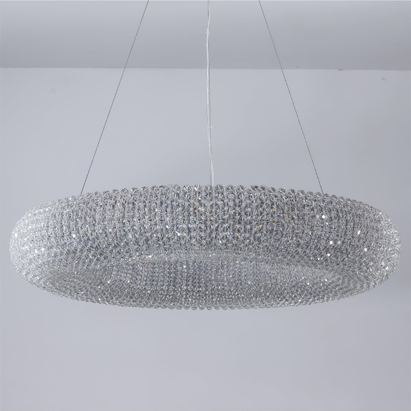 Crystal Halo Clear Kronleuchter