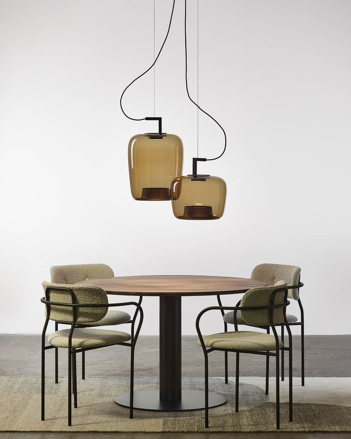 Doppelte Pendelleuchte