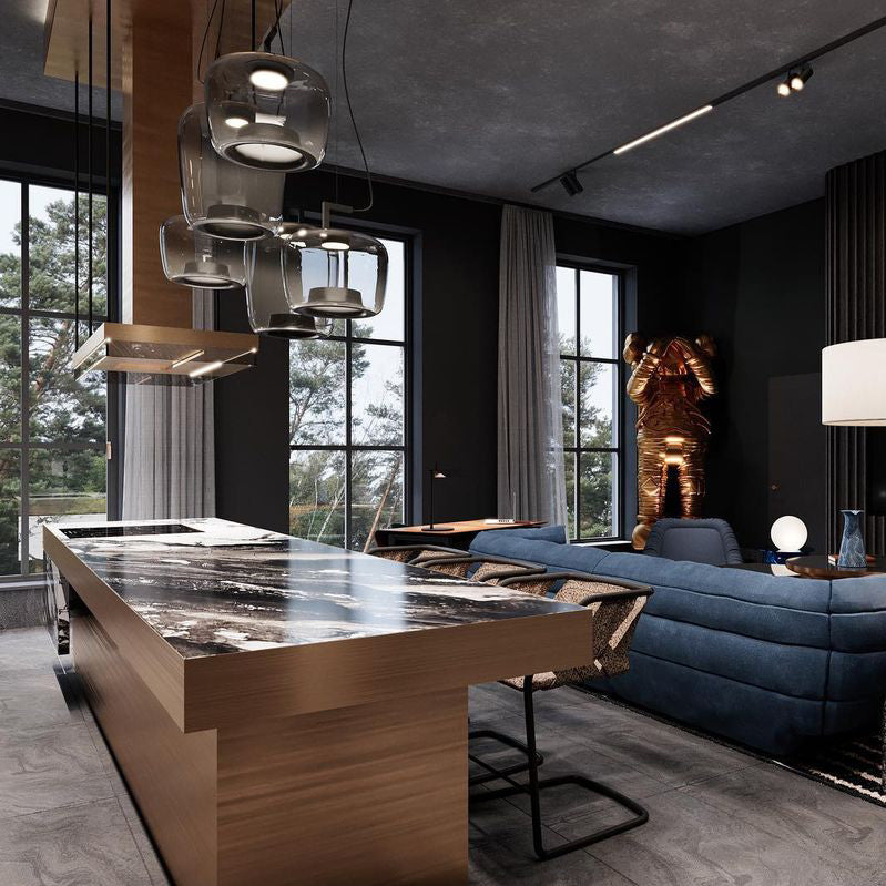 Doppelte Pendelleuchte