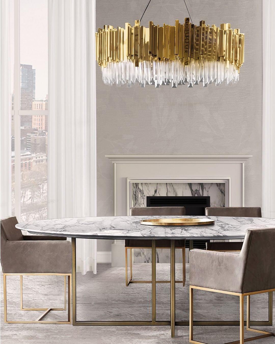 Empire chandelier
