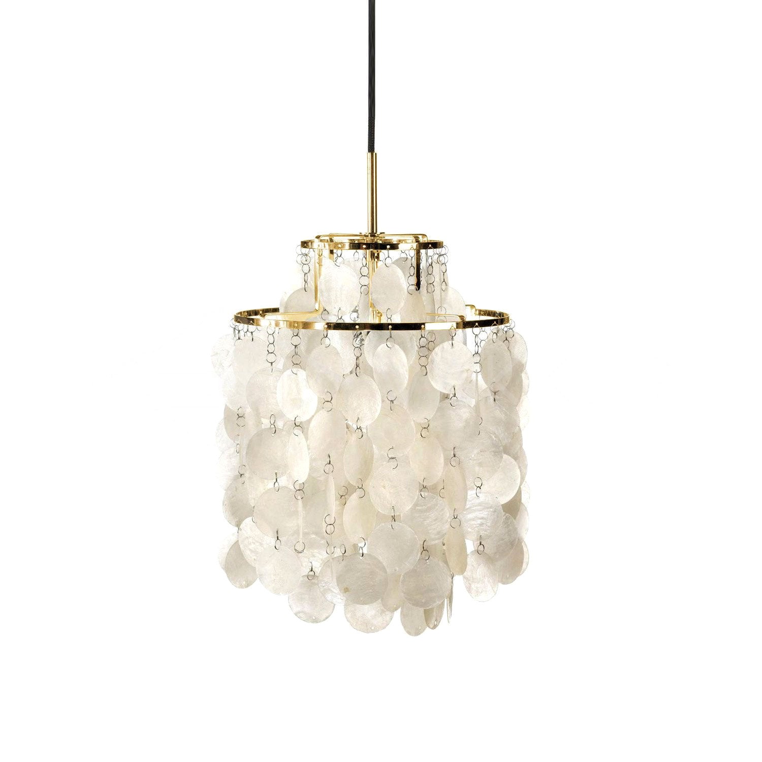 Candelabro de concha redonda