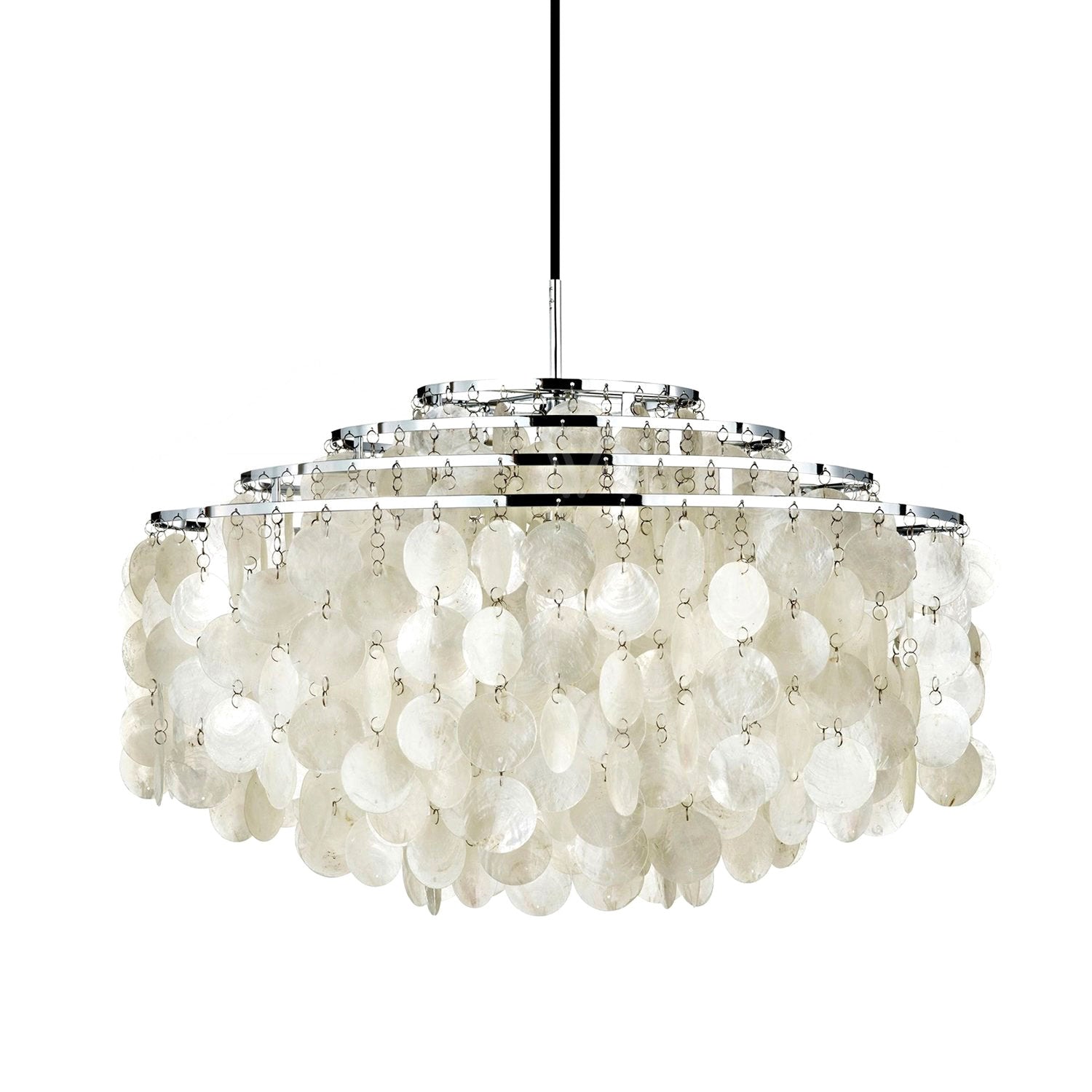 Candelabro de concha redonda