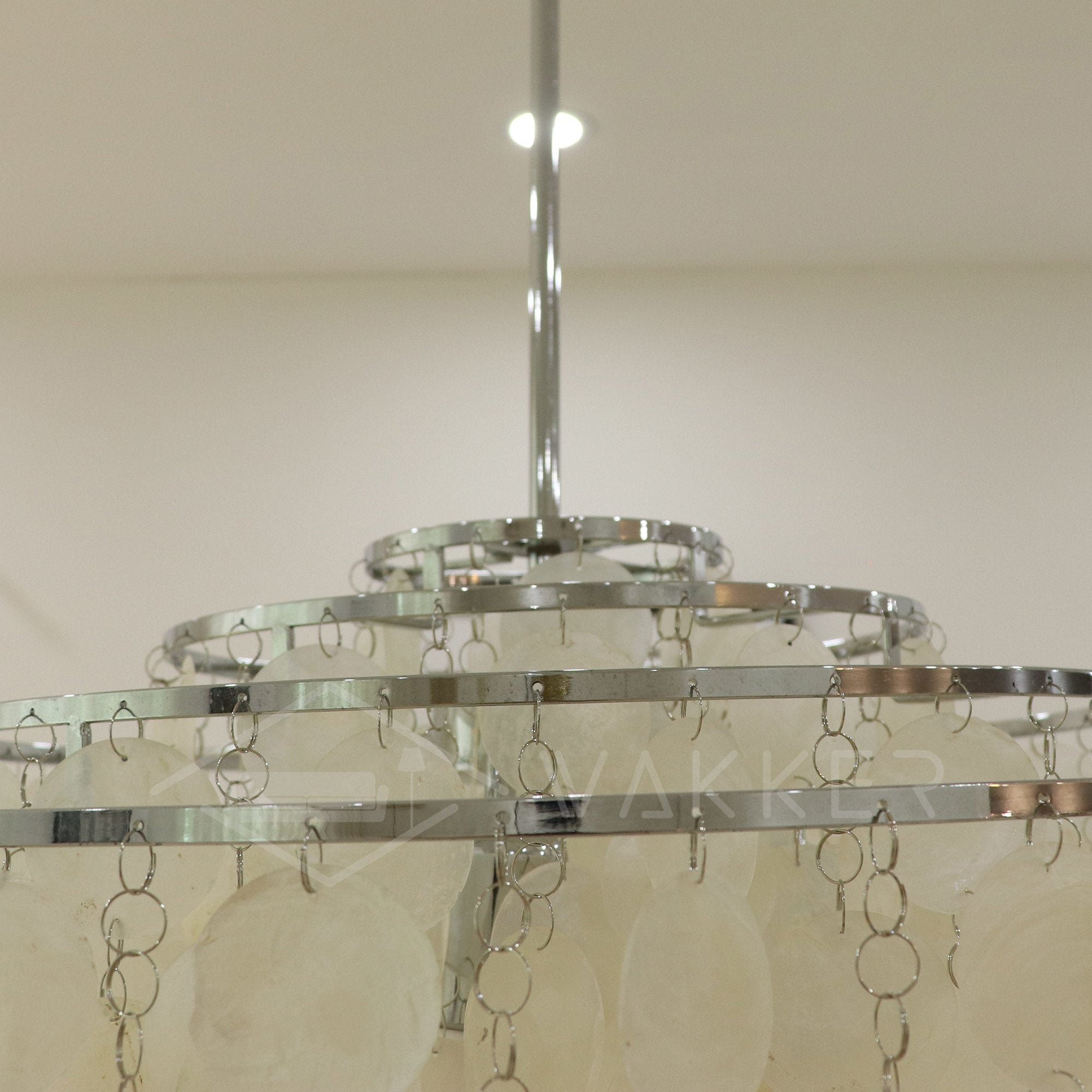 Candelabro de concha redonda