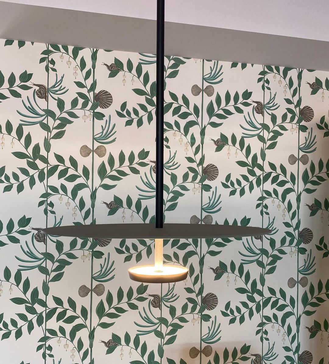 Lampe à suspension plate