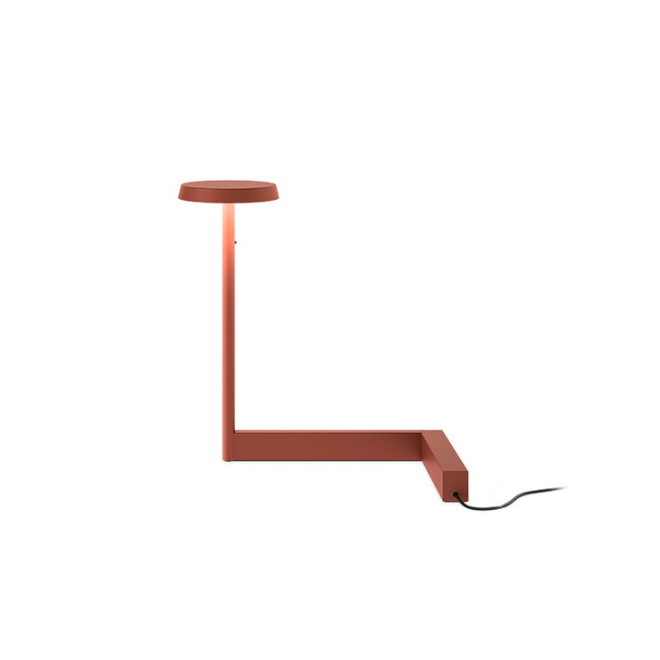 Lámpara de mesa plana