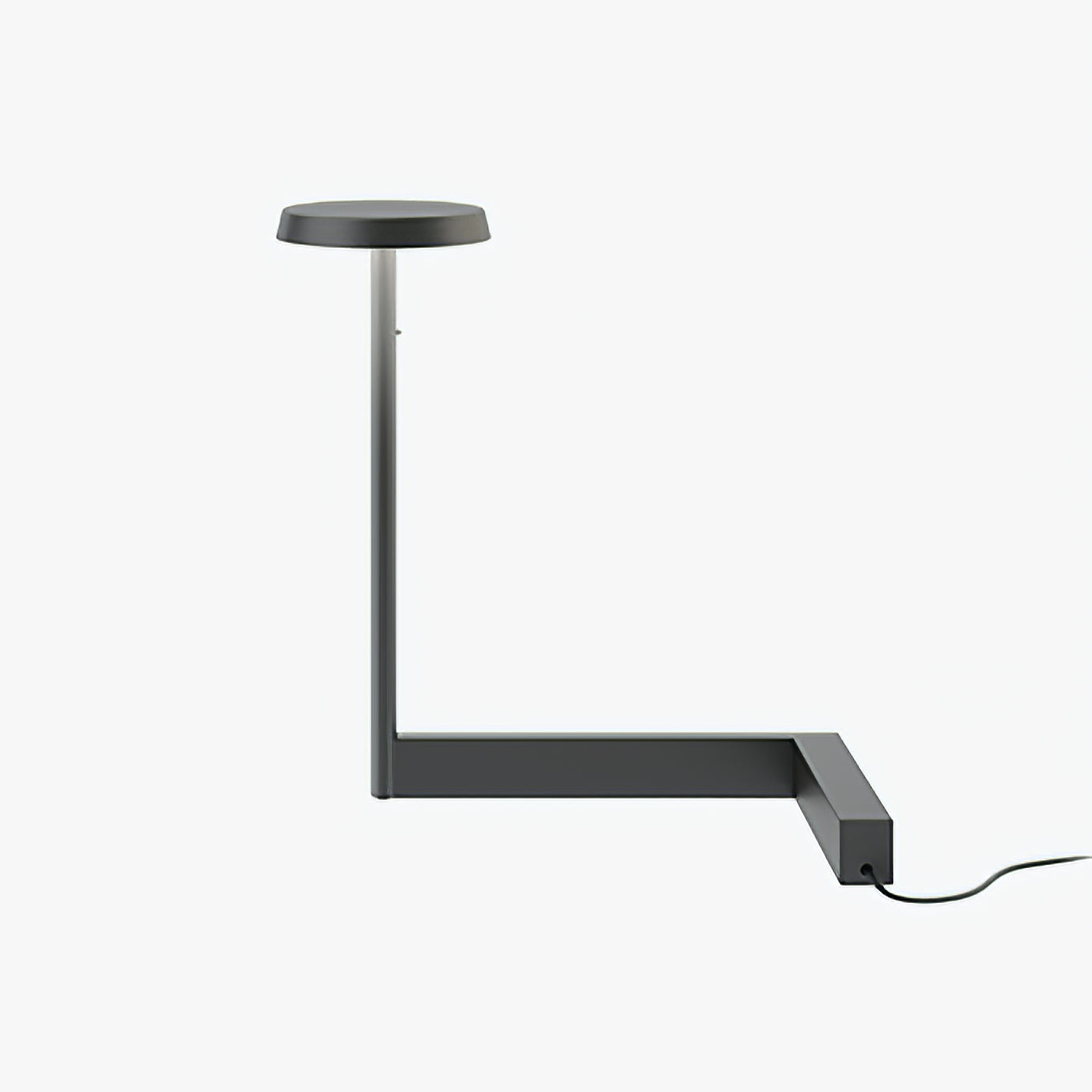 Lámpara de mesa plana