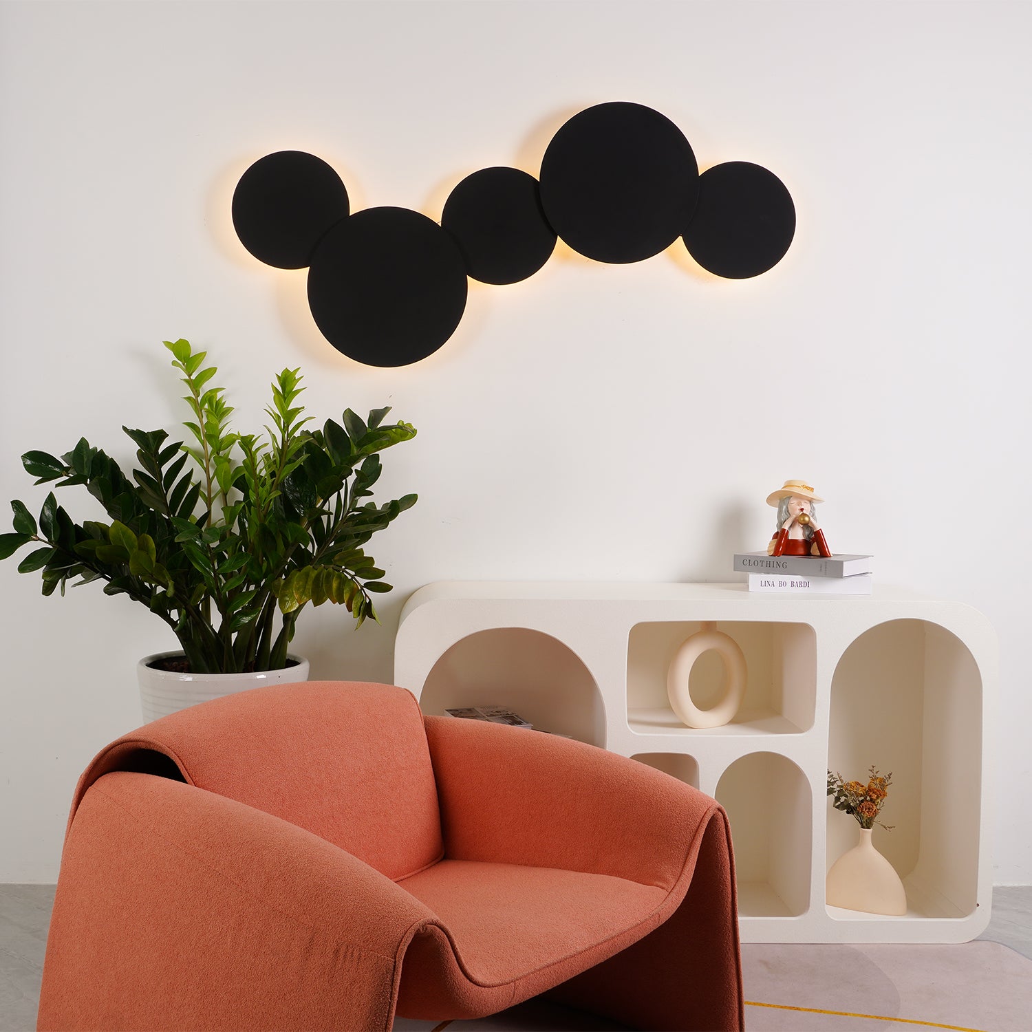 Lampe murale d’art mural Puck