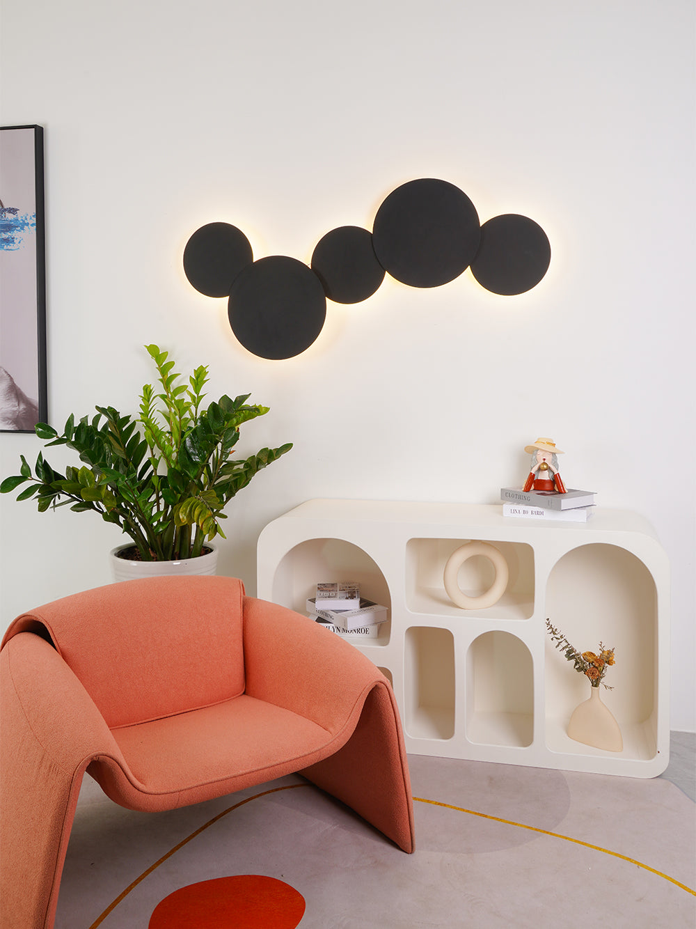 Lampe murale d’art mural Puck