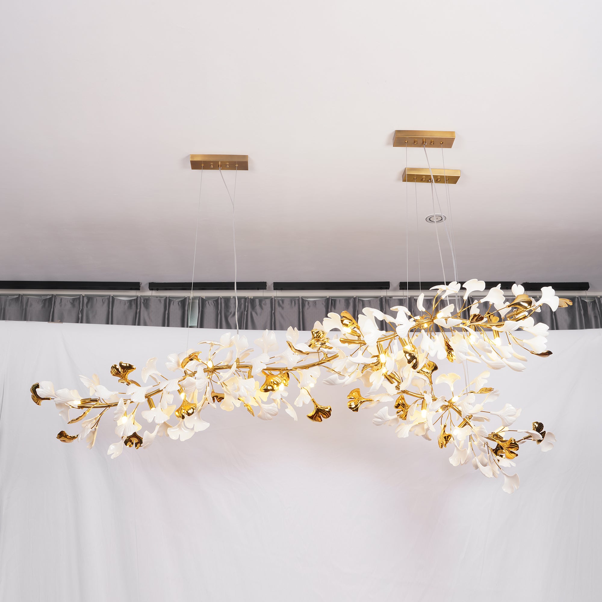 Gingko-Kronleuchter A